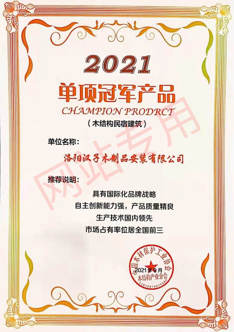 2021单项冠 军产品